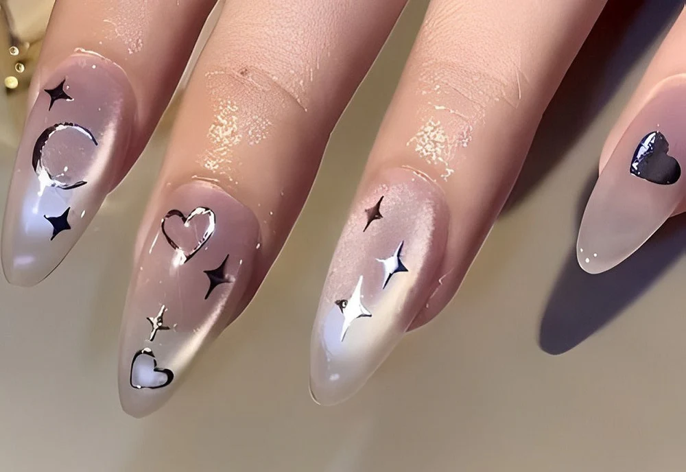 Ethereal Moon Nail Ideas: Dreamy Nail Designs Inspired by the Moon